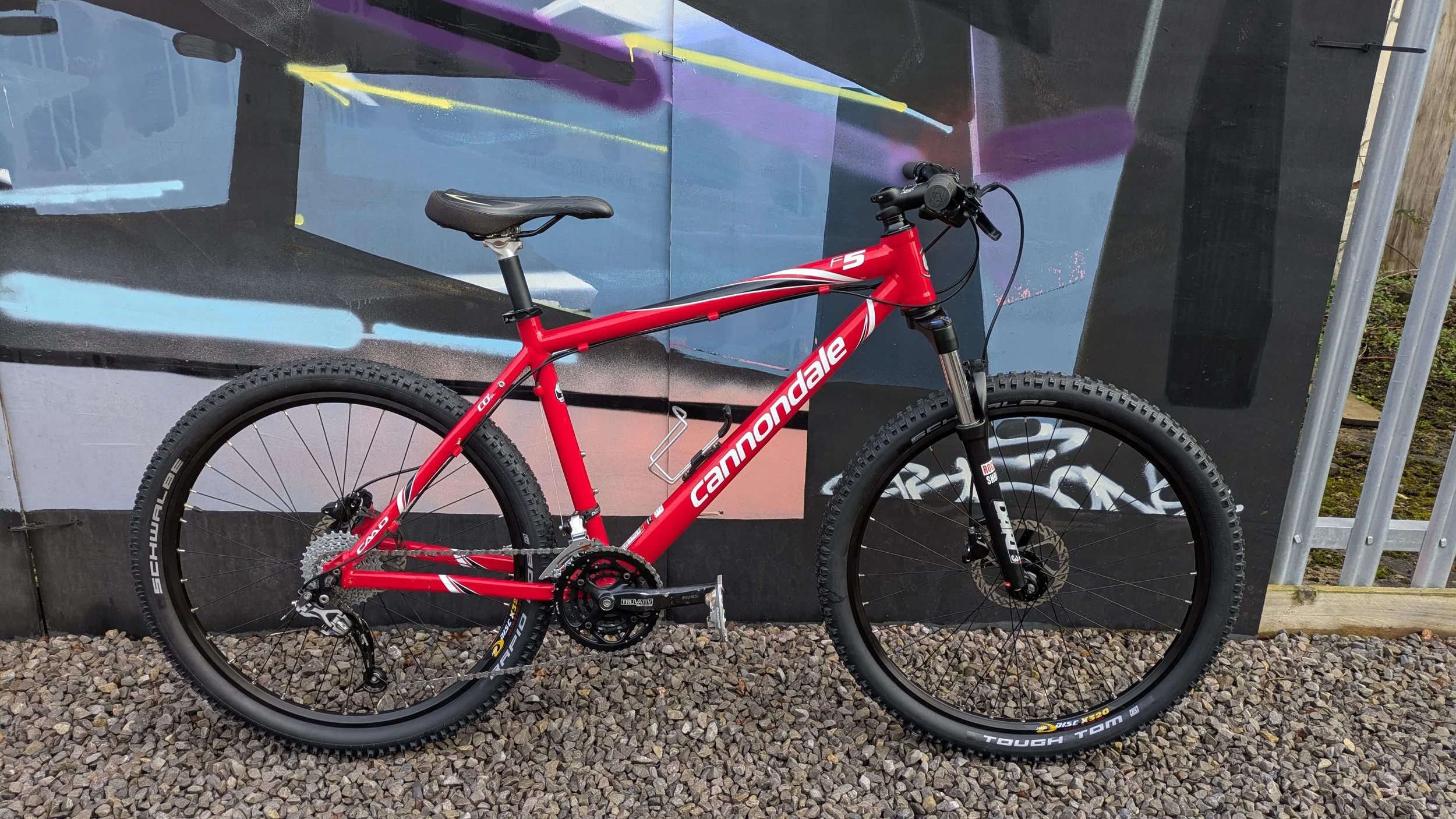 Cannondale F5 Red Hardtail 26 Large