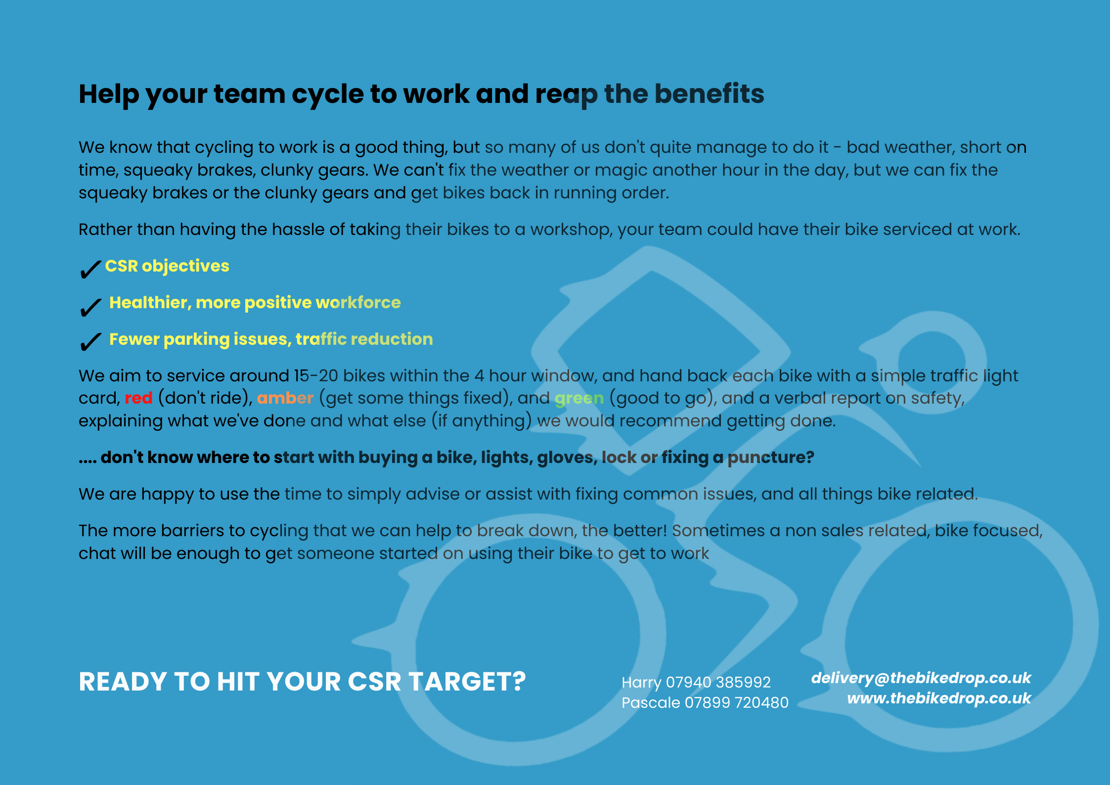 mobile bike mechanic stroud — The Bike Drop