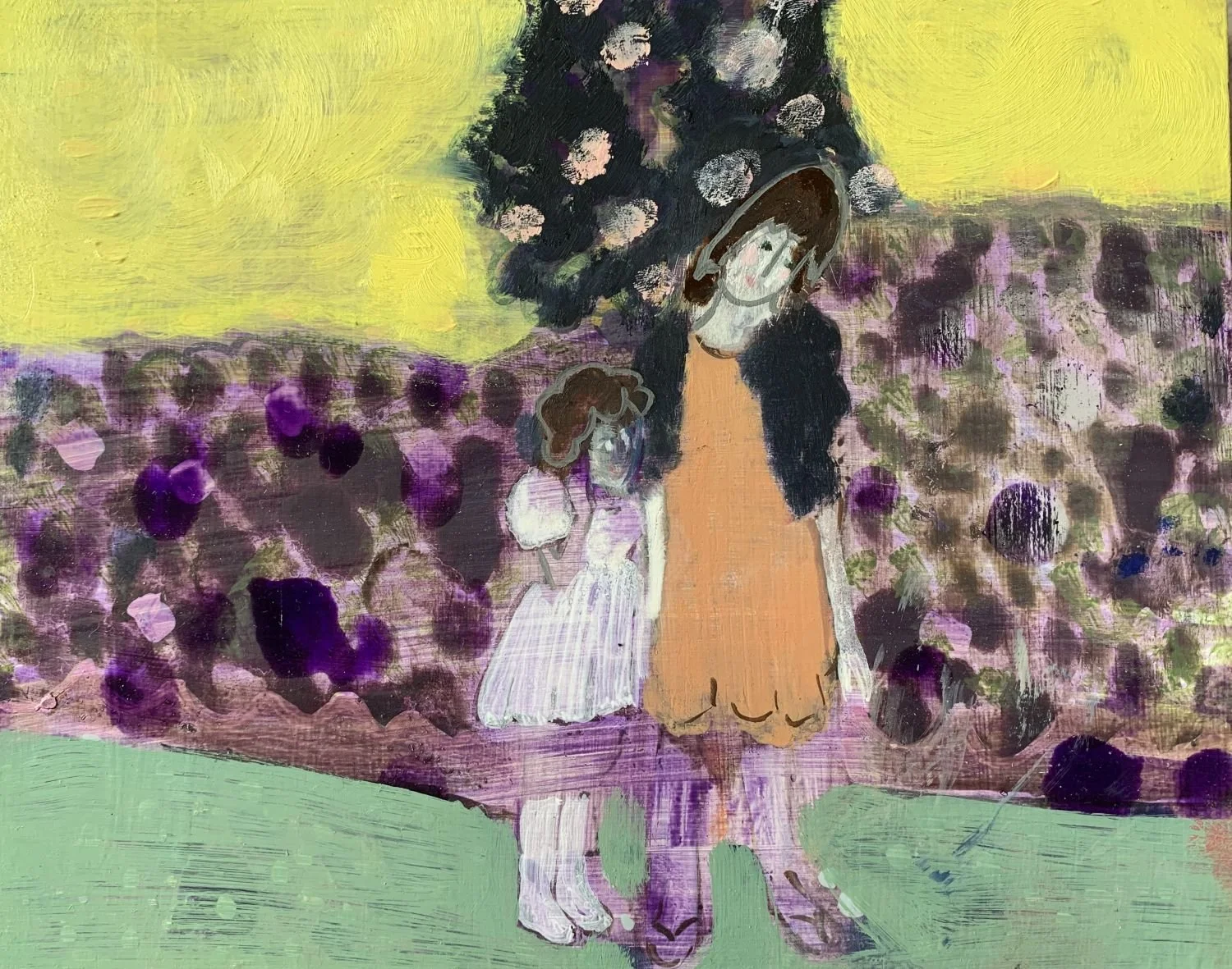 Auntie Sylvia ( 2026) Oil on board  