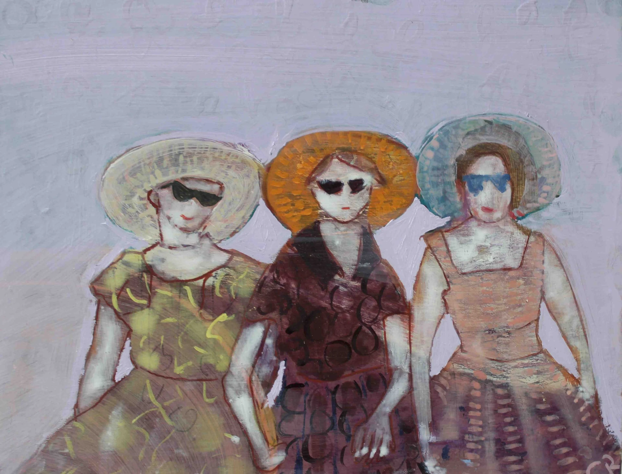 The holiday ( 2025)Oil on Wood,  25x35 cm. Sold  , 