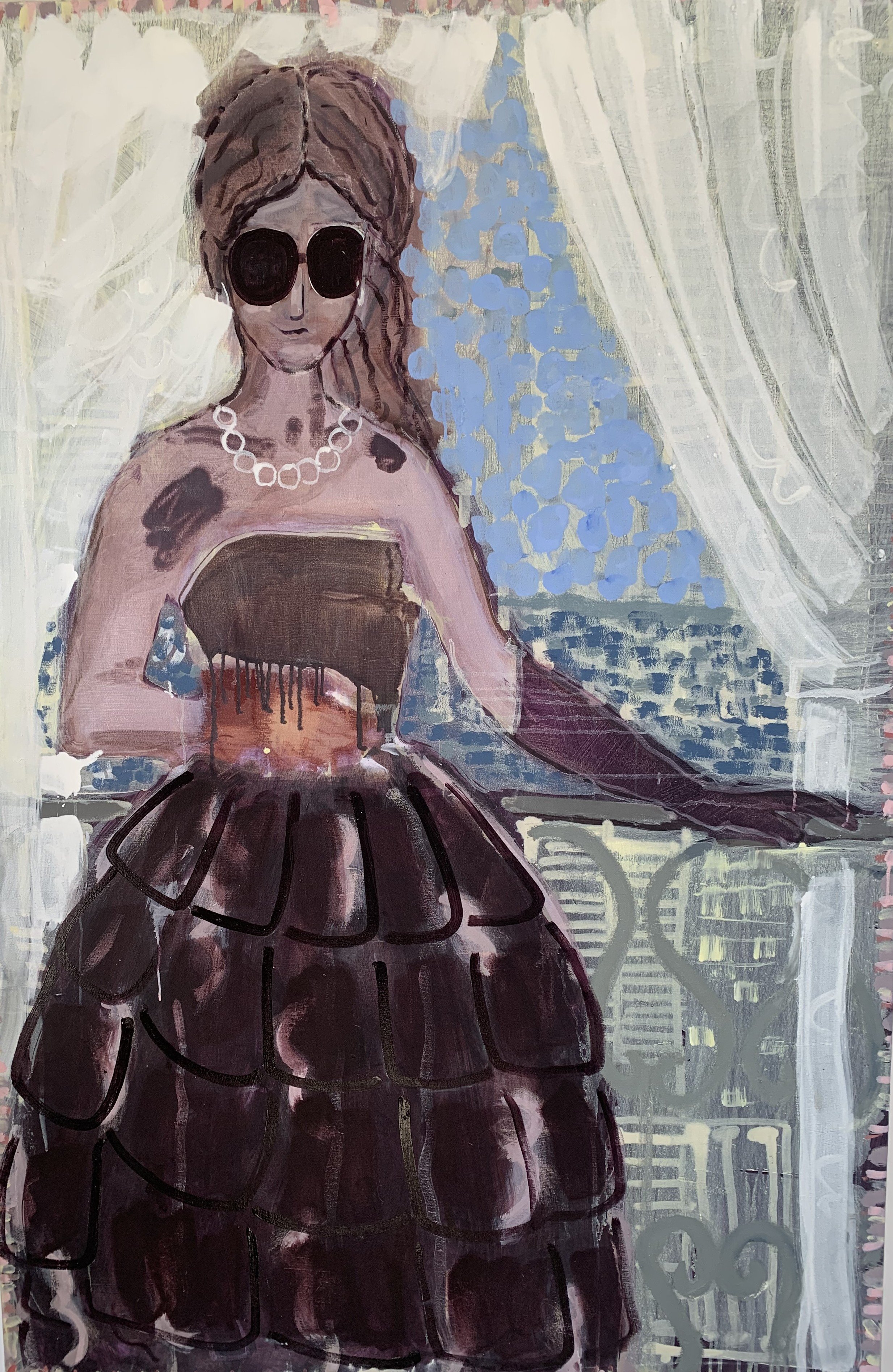 The Balcony (2026) Oil on Canvas 