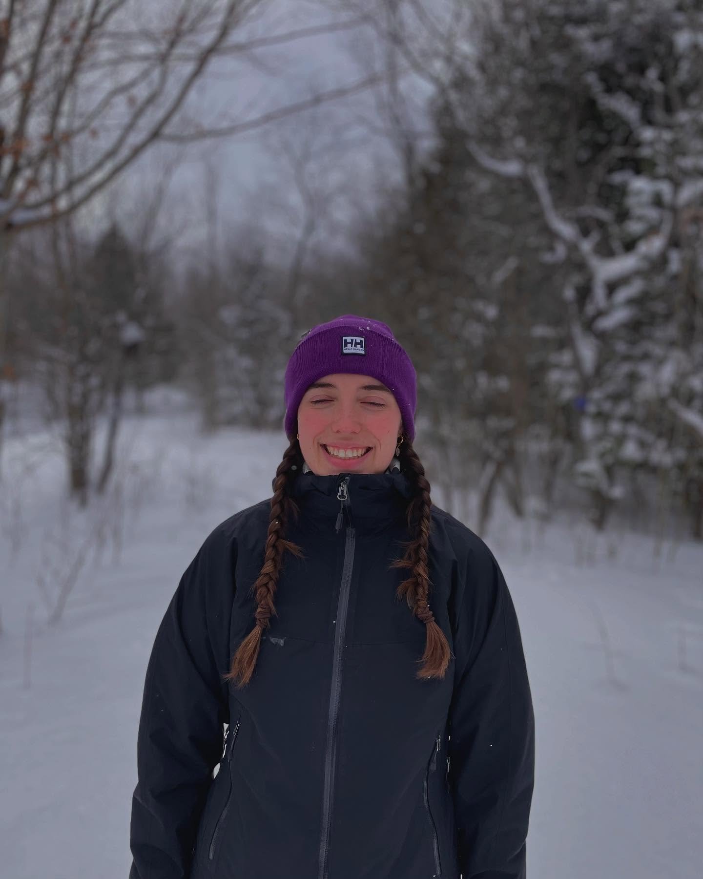 Snowshoeing and skating around ❄️