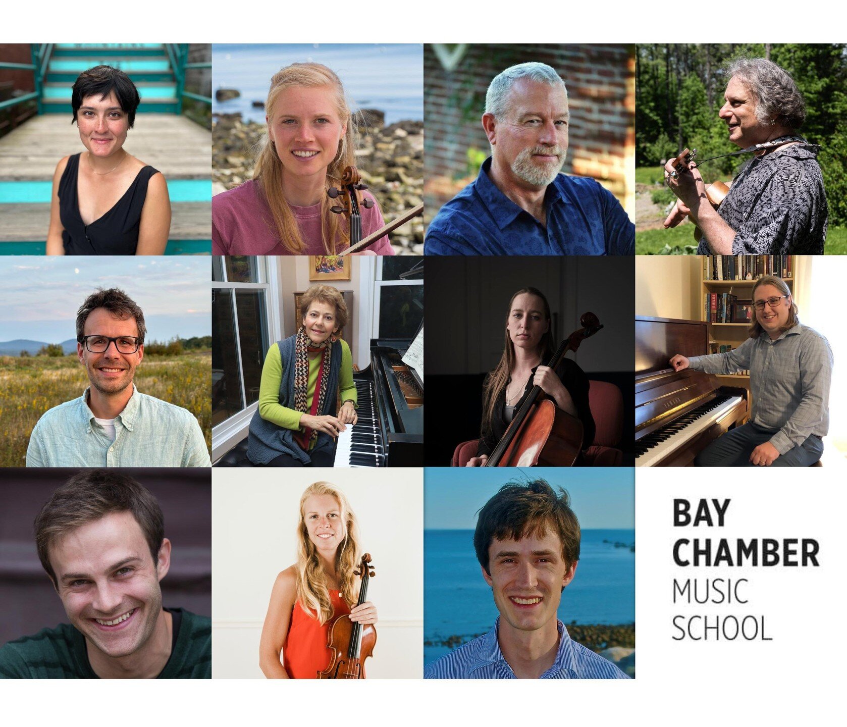 Join us Sunday, March 3 at 4PM at Union Hall for a FREE concert featuring Music School Faculty! Donations welcome to support our Music School Scholarship Fund. More info at baychamber.org.

Performers include:
@morganleepianist (piano)
Sophie Davis (