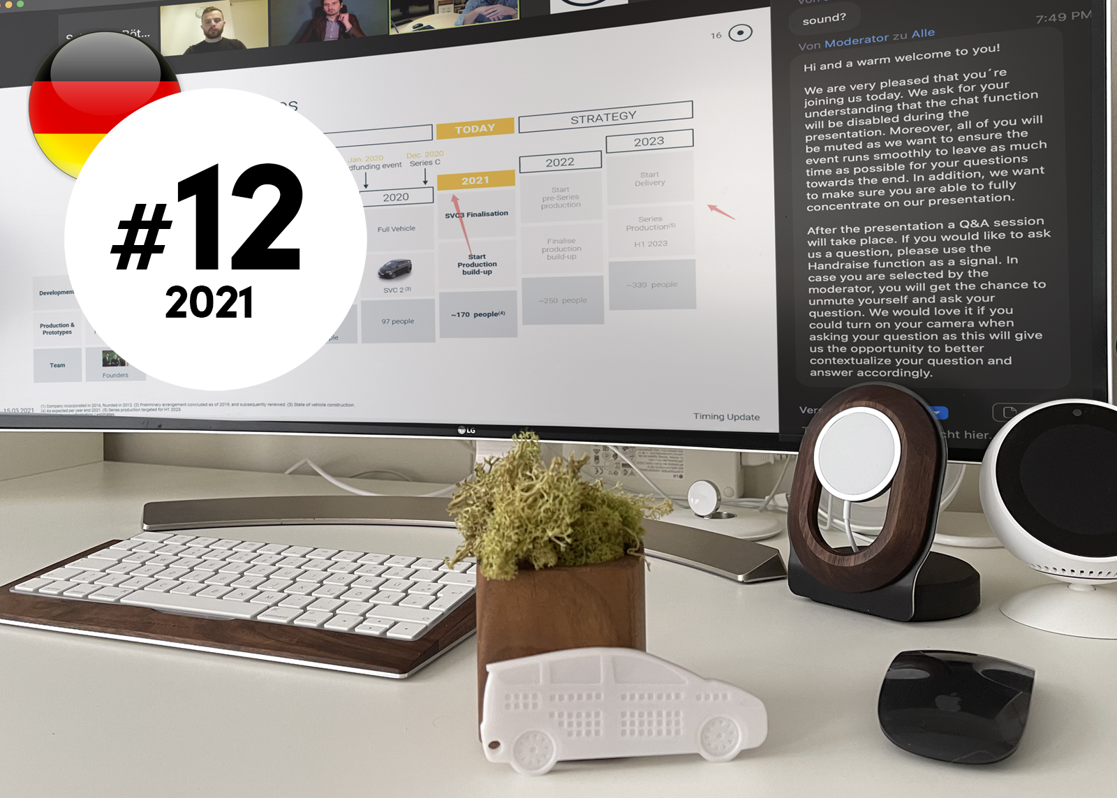 Zoom-Update Zusammenfassung, neuer CTO, Vorlesung