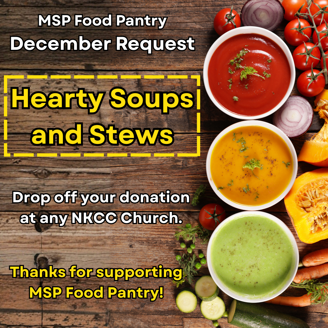 Food Pantry Collection - December Wish List