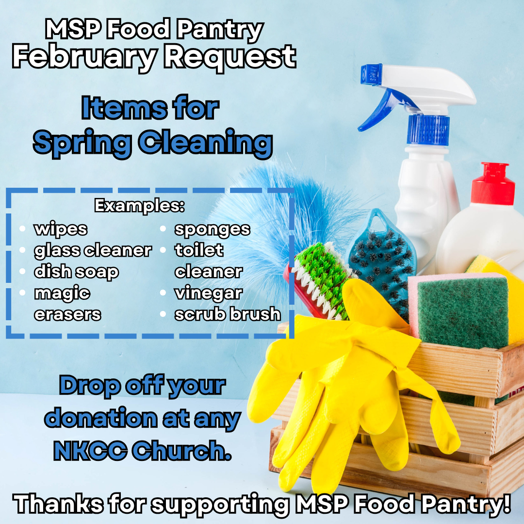 Food Pantry Collection - February Wish List