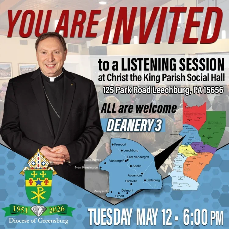 Diocese of Greensburg Listening Sessions