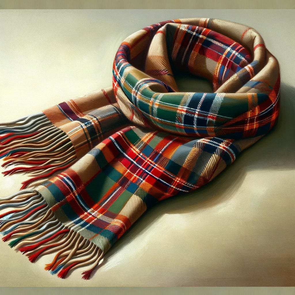 Tartan Scarves, the New Klan Hood
