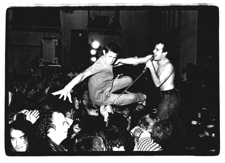 Jello Biafra and fan