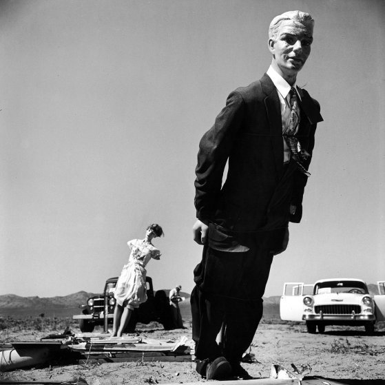  Yucca Flats Nuclear Test Site, 1955