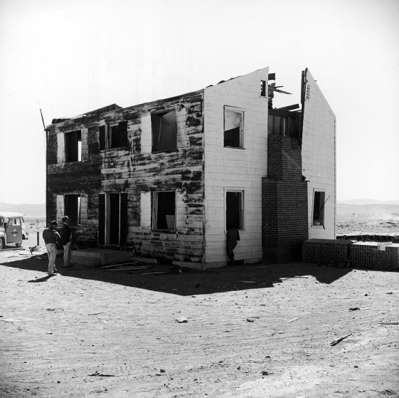  Yucca Flats Nuclear Test Site, 1955