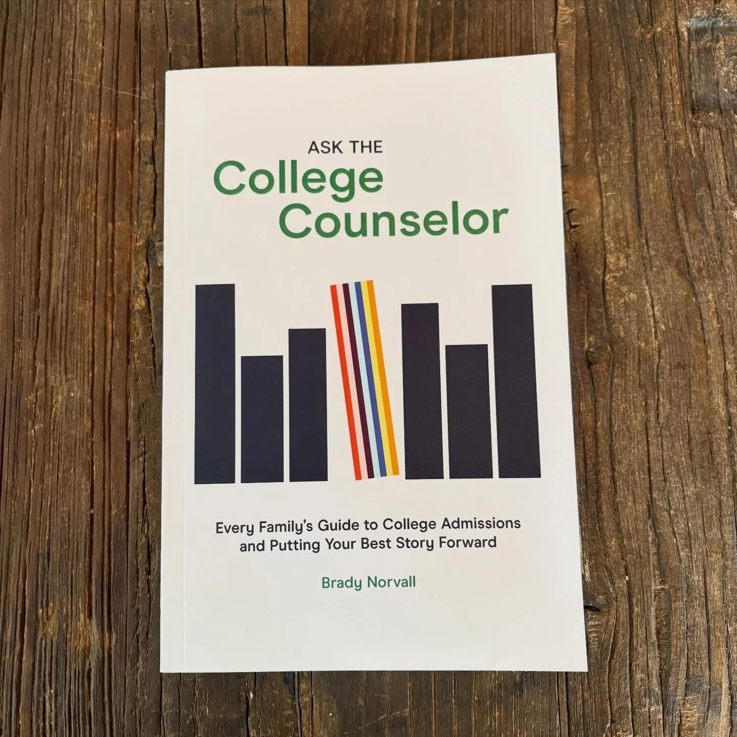 Excited to dive into the new book by SYP's College Admission Mentor, Brady Norvall! "Ask the College Counselor" is an excellent guide for parents of high schoolers - grab your own copy on Amazon now. #CollegeAdmissions #Mentor #CreateYourOw