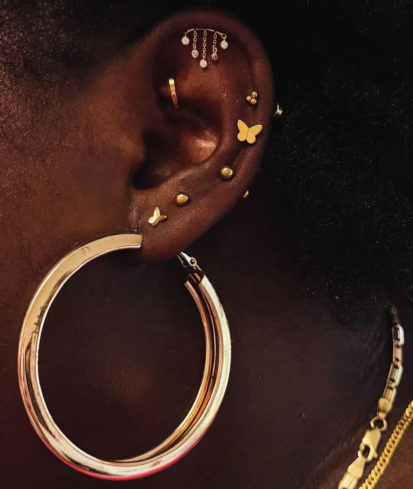 POV: Your ear stack just became the main character. ✨🦋 #RebelAndRose #westportct