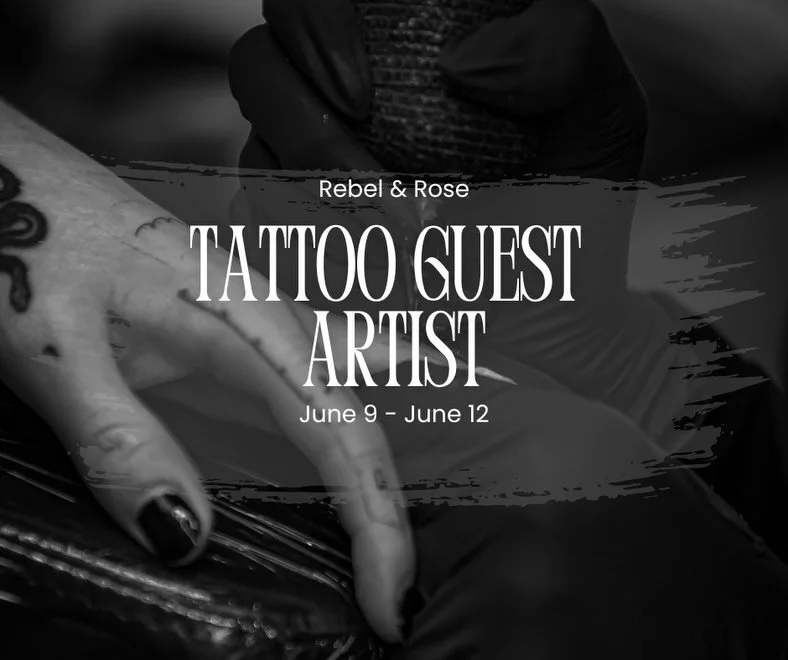 GUEST ARTIST ALERT

Summer is about to get stacked.

Over the next few weeks, we&rsquo;ll be bringing in a lineup of guest artists, each with their own unique style and approach. 

First up, we&rsquo;re excited to welcome @jbsmoof_tattoos to Rebel &a