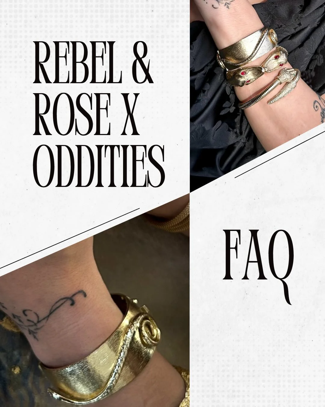 🖤 REBEL &amp; ROSE IS COMING TO THE ODDITIES FLEA MARKET 🖤

June 13th, find us at Foolproof Brewing Co. for flash tattoos, tiny tats, piercings, and more.

Whether you&rsquo;re looking for something subtle or adding another piece to the collection,