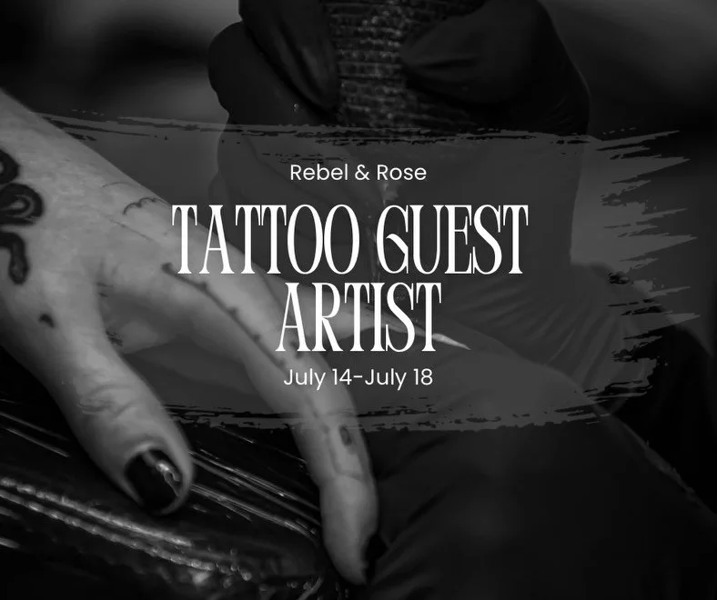 We&rsquo;re excited to welcome Angie Milano to Rebel &amp; Rose July 14&ndash;18 

Specializing in:
&bull; Fine Line
&bull; Neo Japanese Traditional
&bull; Neo American Traditional

If her style has been on your radar, now&rsquo;s your chance.

📩 DM