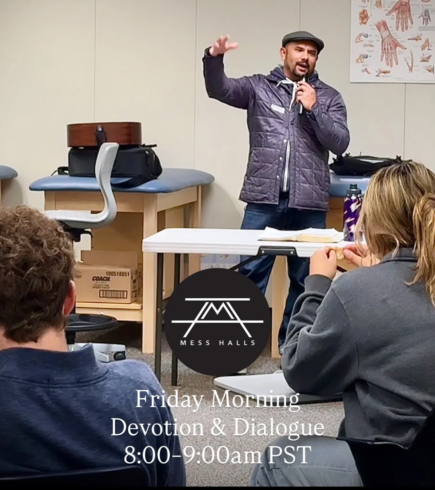 Come join us tomorrow (Friday) for Mess Halls Devotion &amp; Dialogue with Richard Mulder from 8:00-9:00AM Pacific Standard Time

Fellowship of Christian Athletes (FCA) Irvine, Ca 12/11/25

To receive Zoom access use the link in our Stories and click