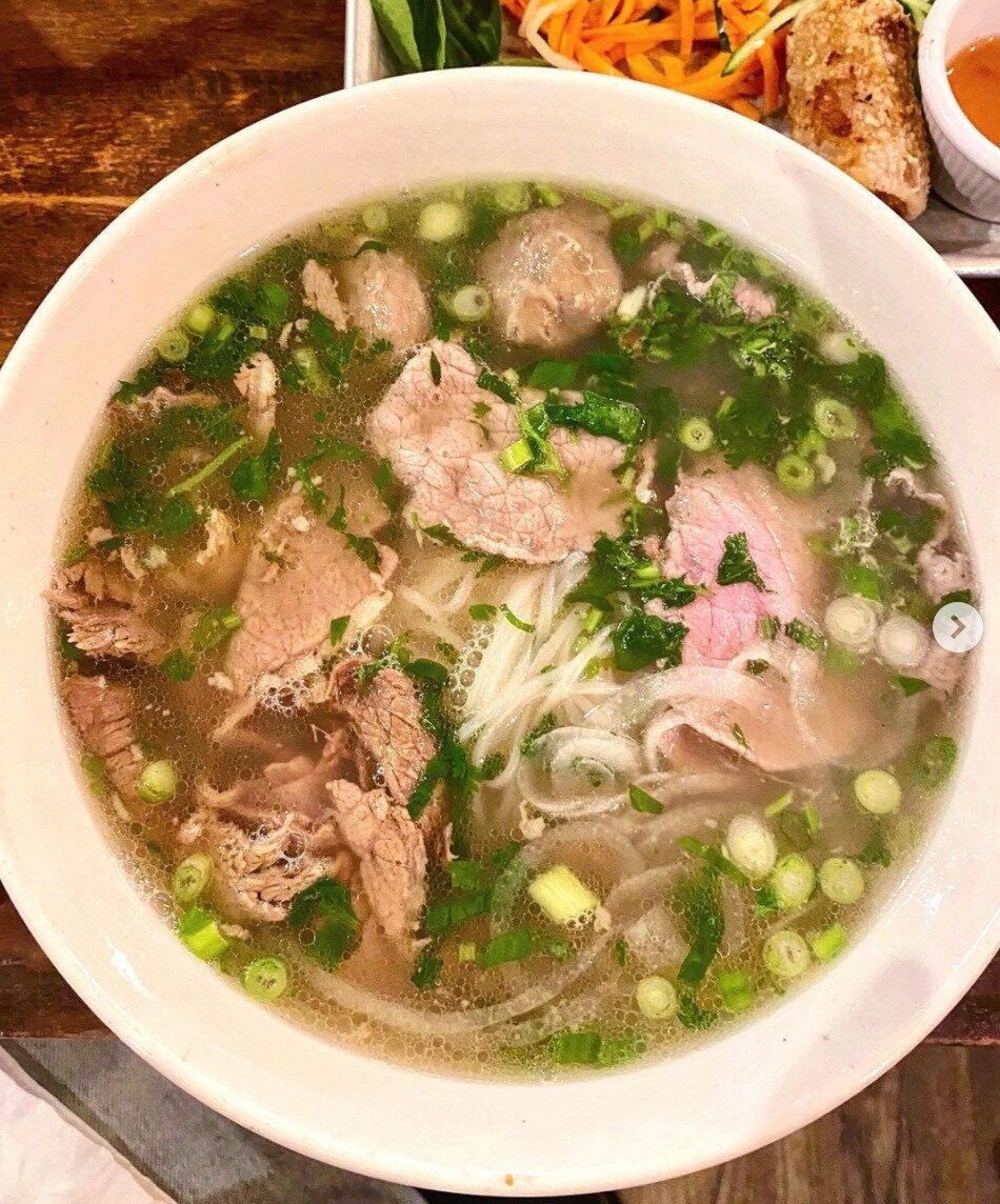 Comfort food on a chilly day. ⁠
⁠
Saigon Shack Phở- Fresh thinly sliced beef, Beef balls &amp; House brisket⁠
⁠
📸 @cook4brooke