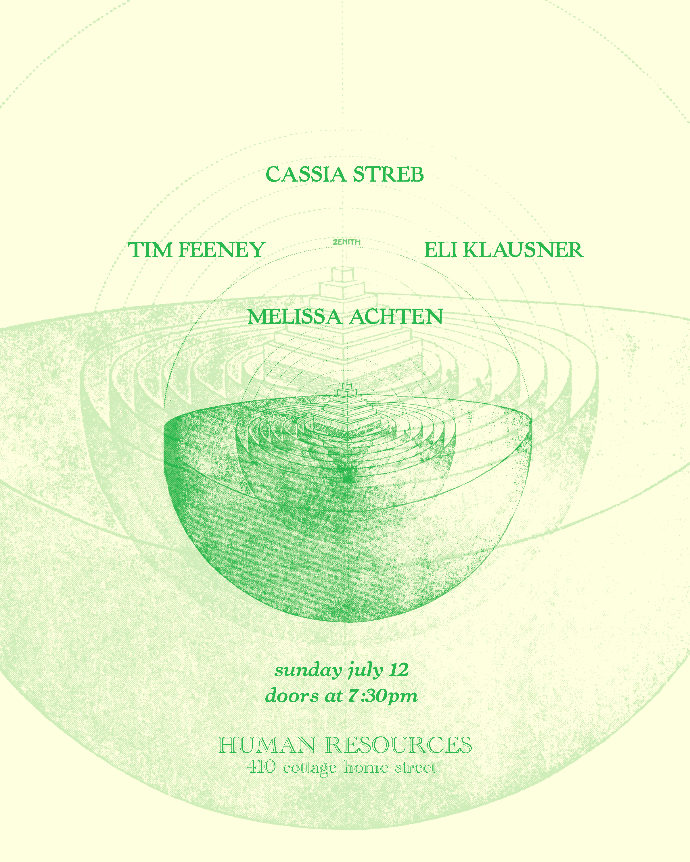 quartet with Cassia Streb, Tim Feeney, & Eli Klausner