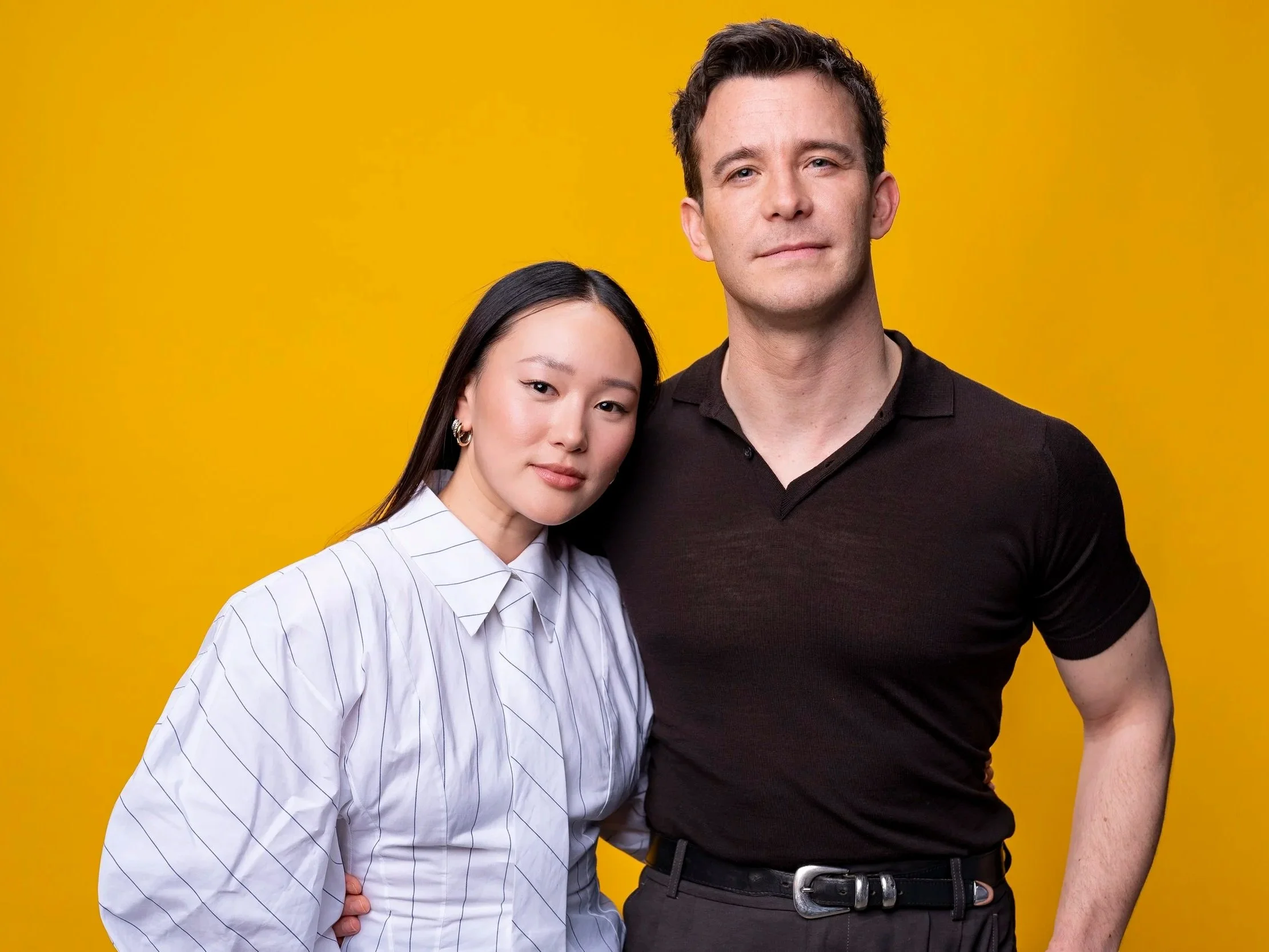 Luke Thompson and Yerin Ha