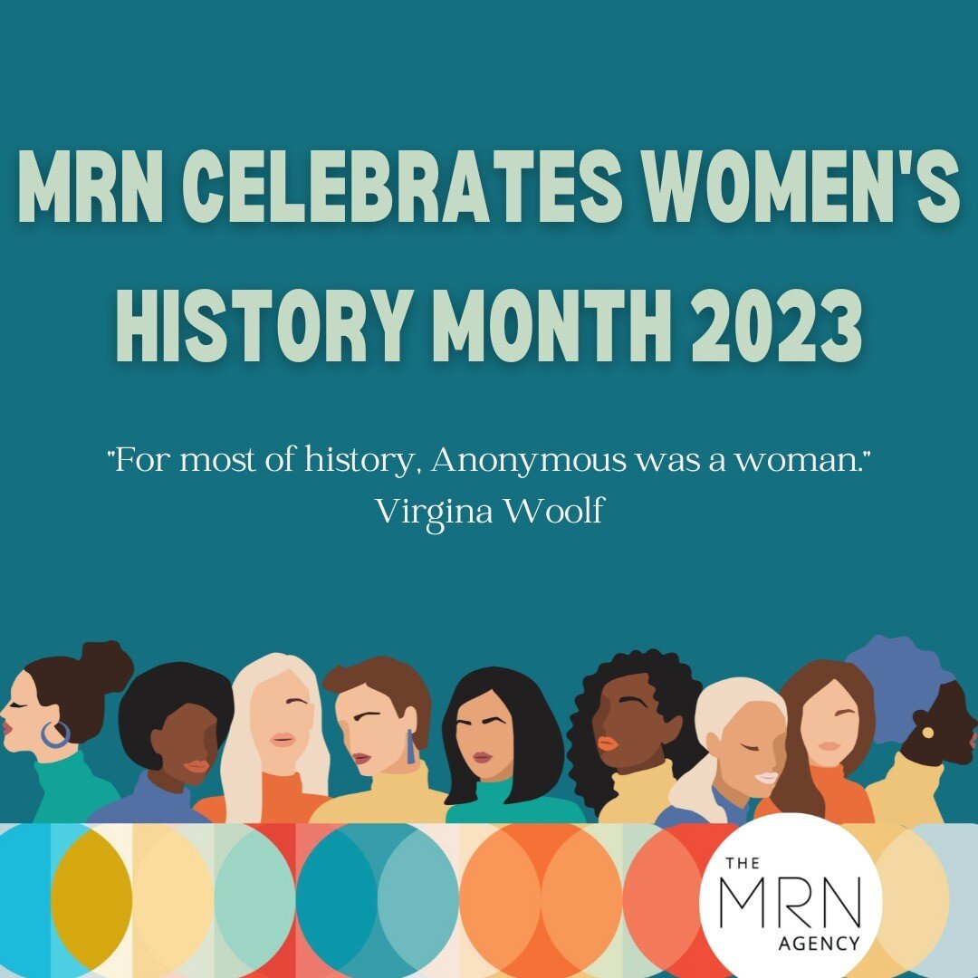 Happy Women&rsquo;s History Month! The MRN Agency is proud to be Certified Female and Minority Owned with a 70% female staff. 

&ldquo;For all the women who have been told she&rsquo;s 'too much,' or 'too aggressive' let me set the record 100% straigh