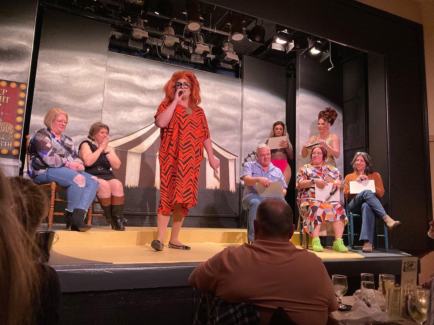 Thank you to everyone who came out to see the ever-stunning @queendelighted for the Match Game at Cafe and Then Some! This show raised an AMAZING $2,354 dollars for the Greenville Gay Men&rsquo;s Chorus. We hope you all had as fabulous of a time as w