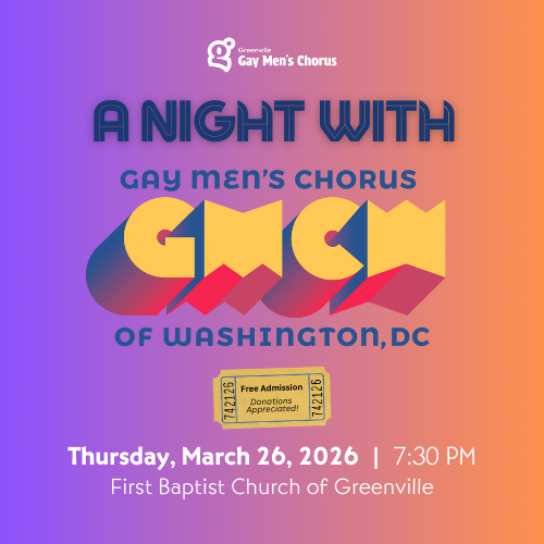 A Night with The Gay Men’s Chorus of Washington D.C.