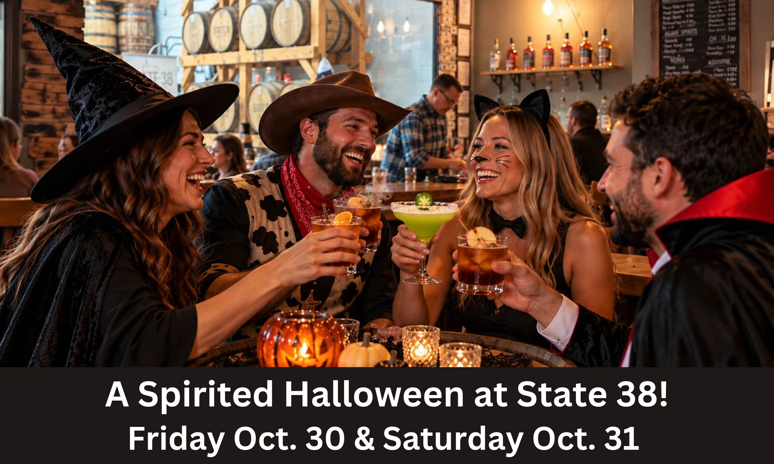 Halloween at Golden Distillery