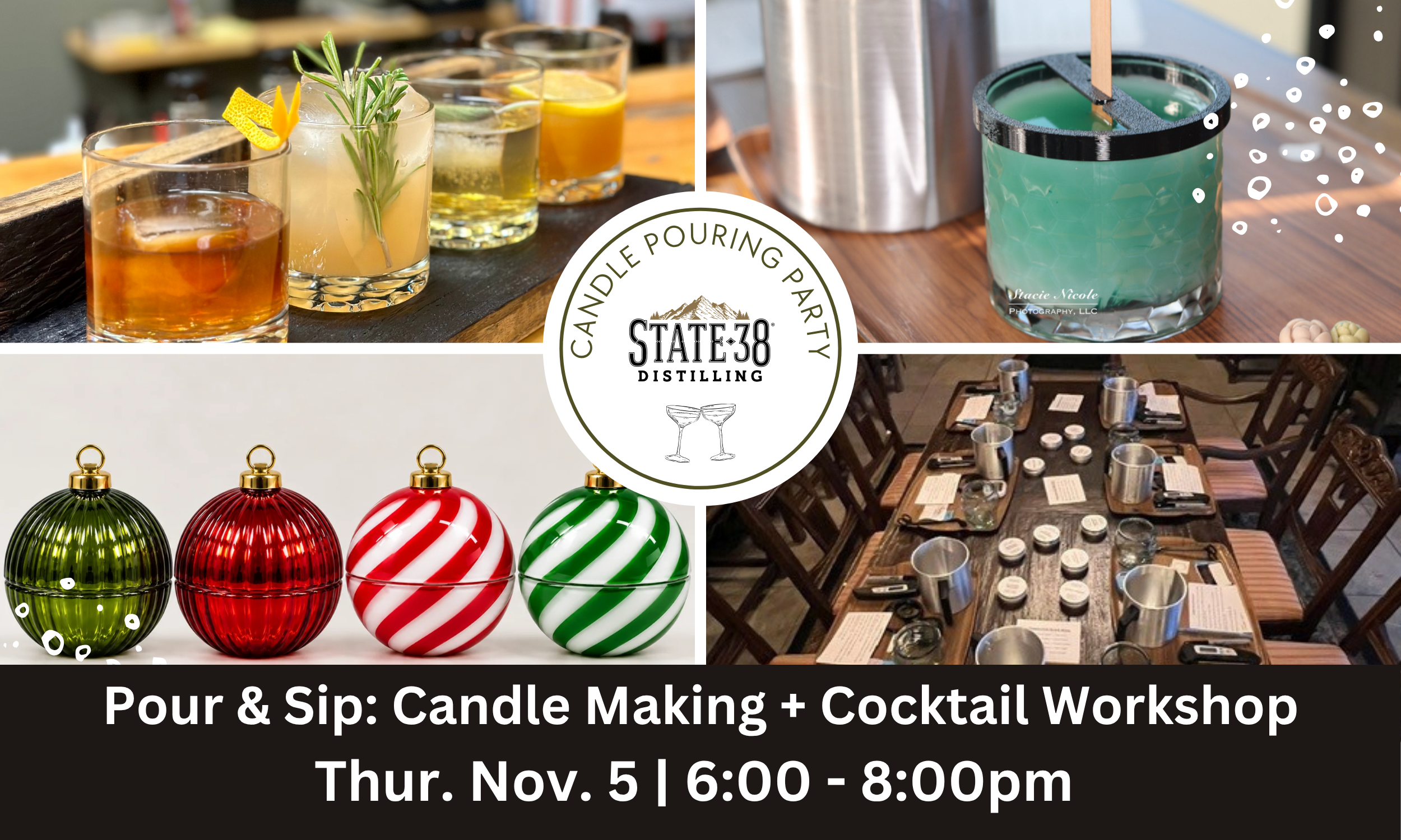 Candle Making Cocktail Workshop