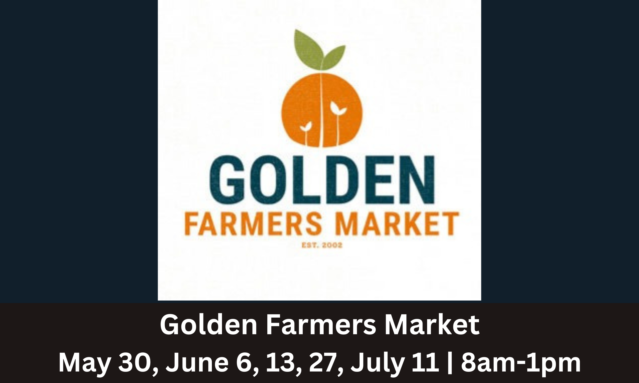 Golden Farmers Market 2026