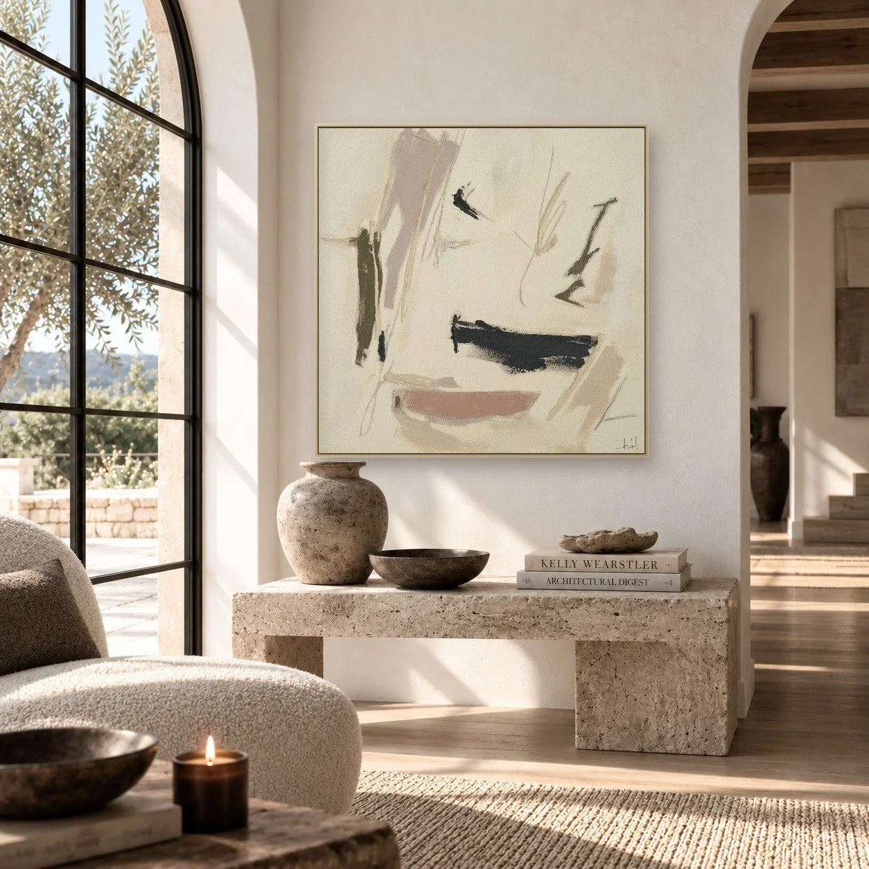 Petite-Pastel-Study-I-framed-giclee-in-room