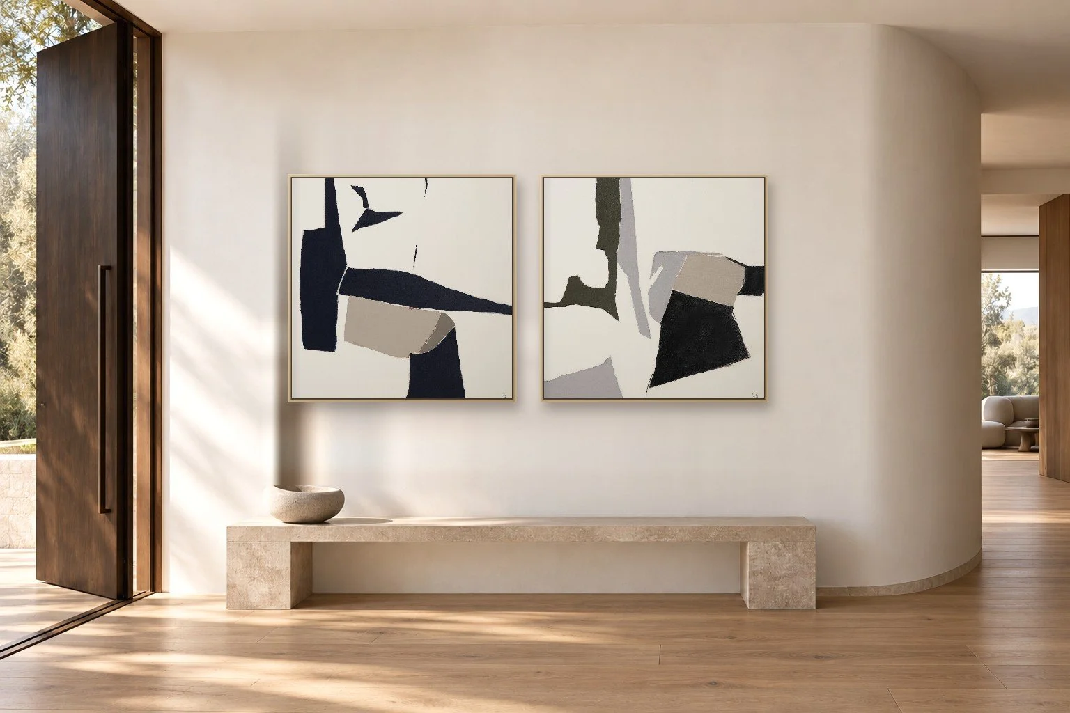 moineau-asche-study-2-giclee-pair-in-room