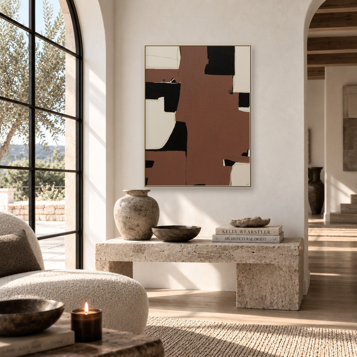 Souk-framed-giclee-in-room