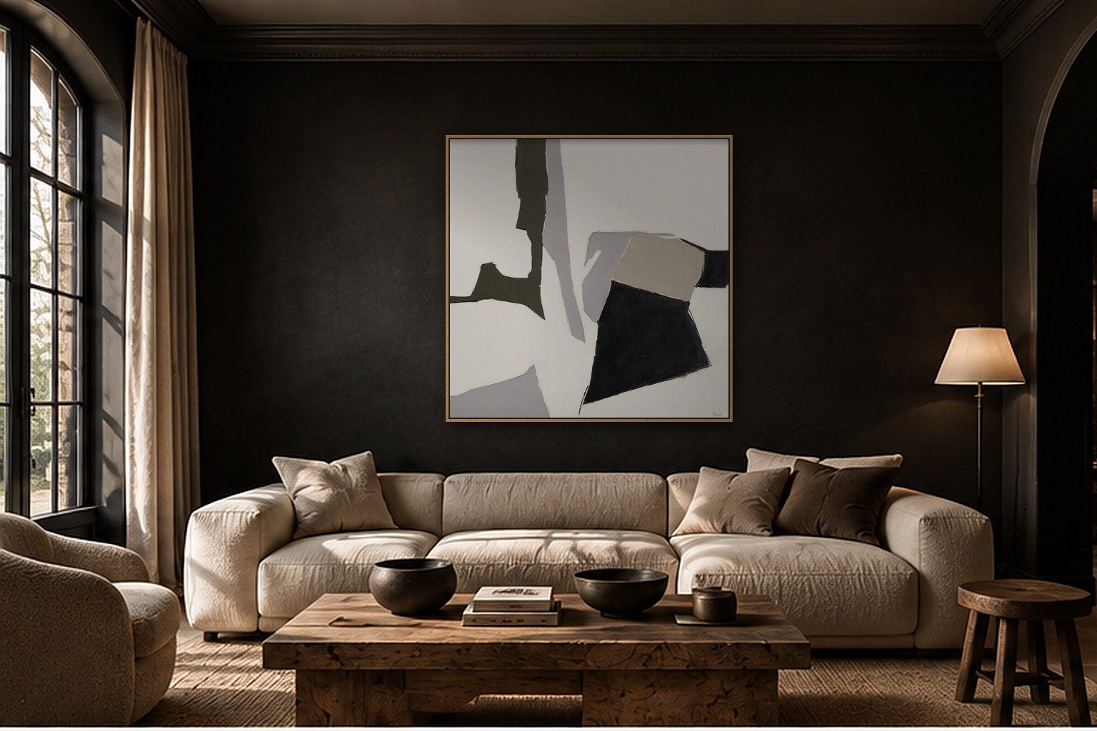 asche-study-2-giclee-white-oak-frame-room
