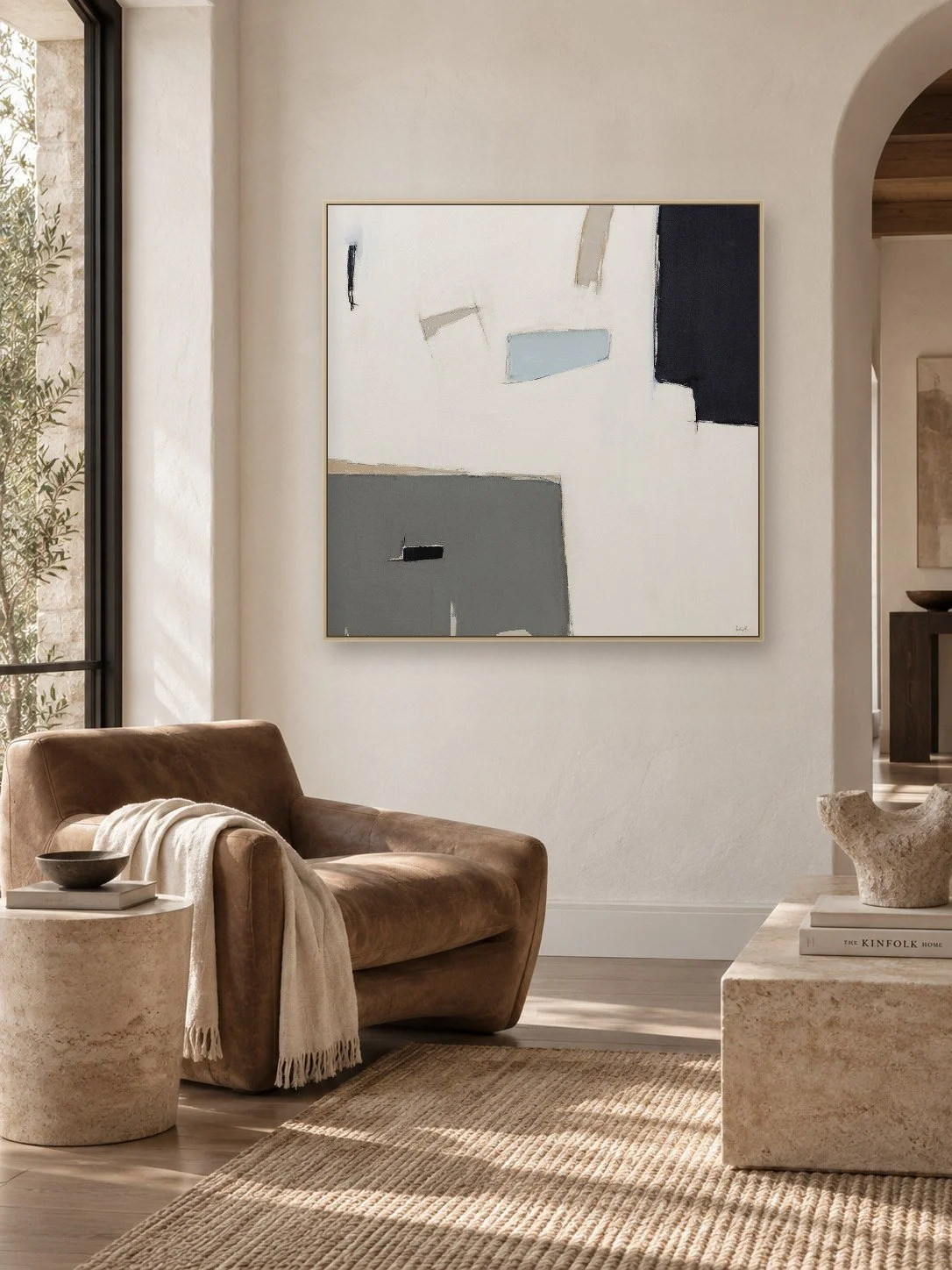 Davenport-Study-1-framed-giclee-in-room