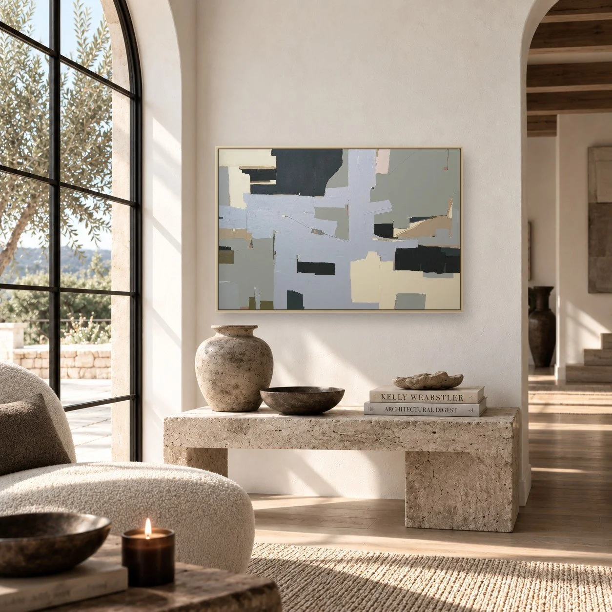 Rue-de-Solange-framed-giclee-in-room