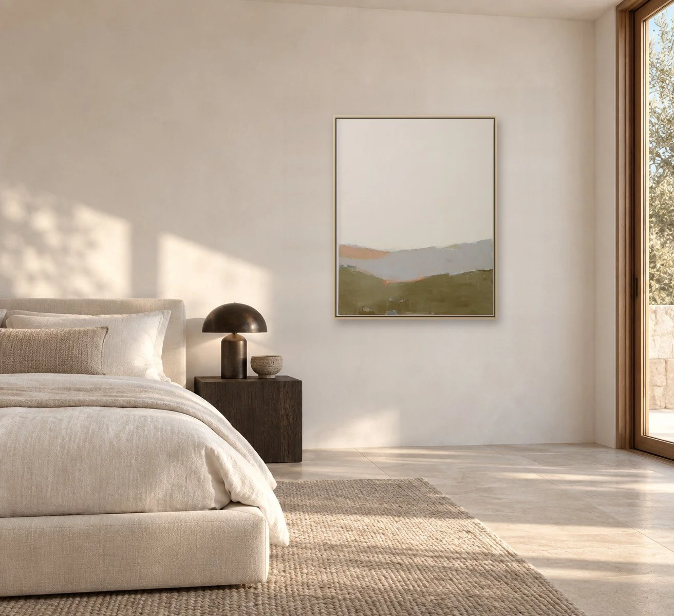 Chloe-Haze-framed-giclee-in-room