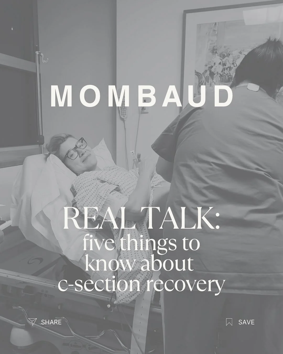 After my first c-section, I remember I was so upset. I felt like I didn&rsquo;t complete the &ldquo;birth process&rdquo; and I got this baby out the easy way. Oh how I was wrong! 

Postpartum healing is not a race, and a c-section recovery deserves j