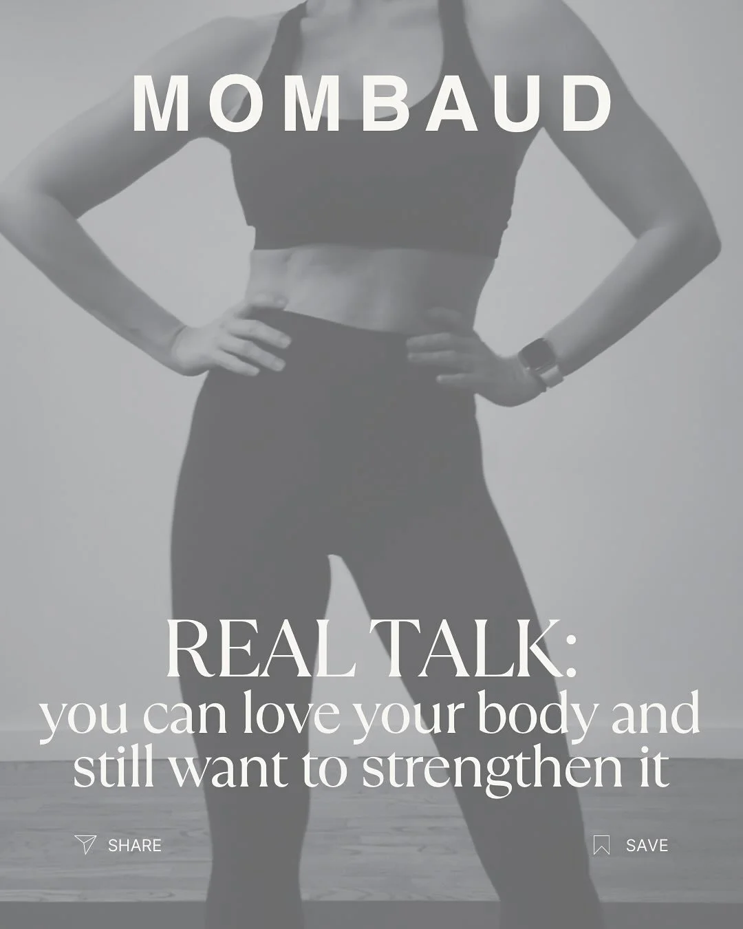 This is your reminder that chasing strength isn&rsquo;t vanity &mdash; it&rsquo;s healing. When I first started putting myself back together after this third (and final) C-section, I had the weirdest feeling of not wanting to do it. Not wanting to mo