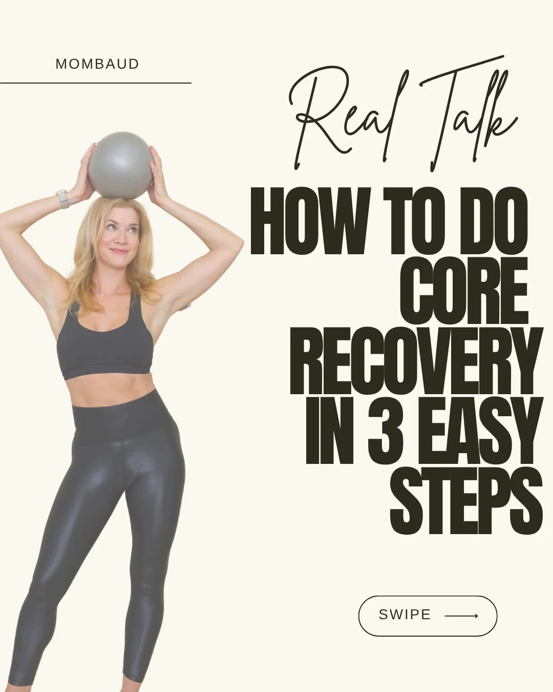 To understand MOMBAUD is to know my ultimate passion for properly rebuilding a core. I love helping women regain their strength, figure out how to weave the muscles correctly back together and then scaffold all work around that foundation. Then, we c