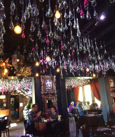 Magic interior of Elvira's Restaurant