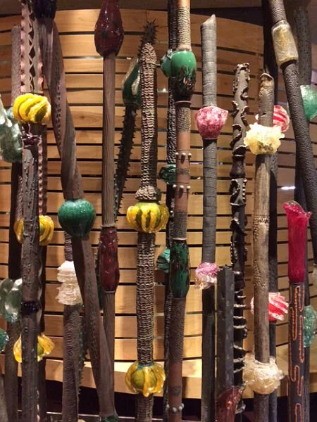 Heard Museum - Details of Art Fence