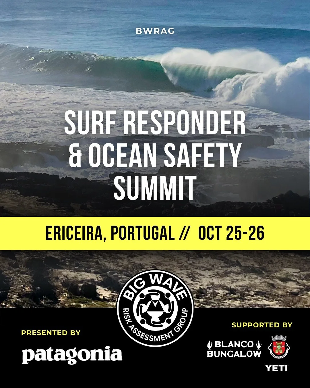 🇵🇹 Join BWRAG in Ericeira for the first ever Surf Responder &amp; Ocean Safety Summit held in Portugal on October 25-26, 2025. The Surf Responder &amp; Ocean Safety Summit is a two-day training designed for surfers and ocean enthusiasts of all back