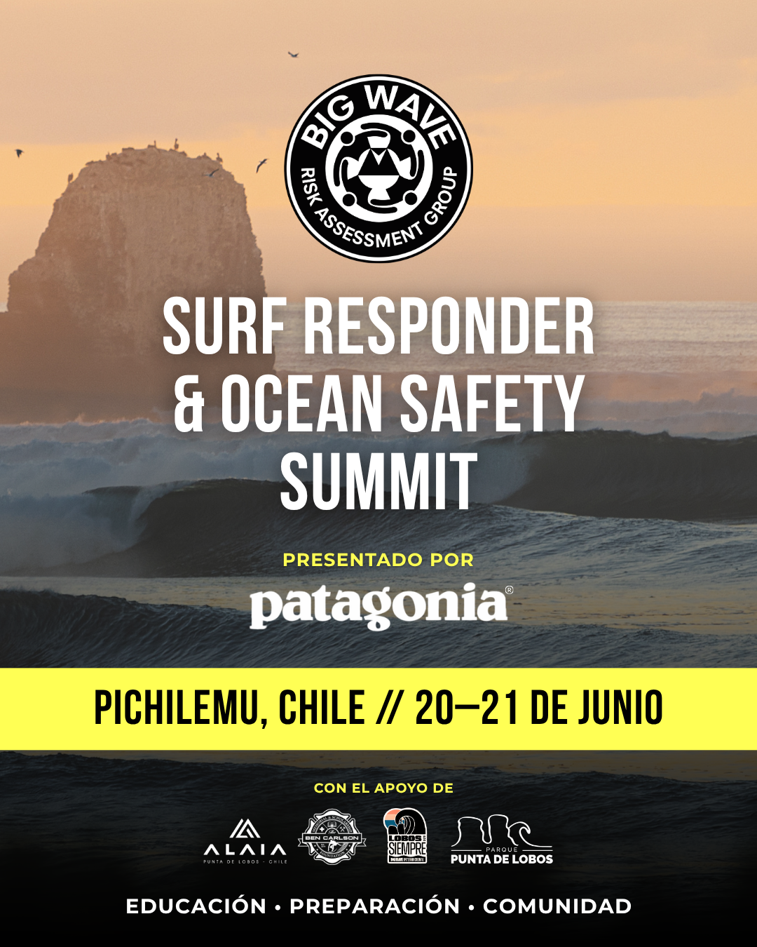 2026 Pichilemu, Chile Surf Responder & Ocean Safety Summit (20–21 de junio)