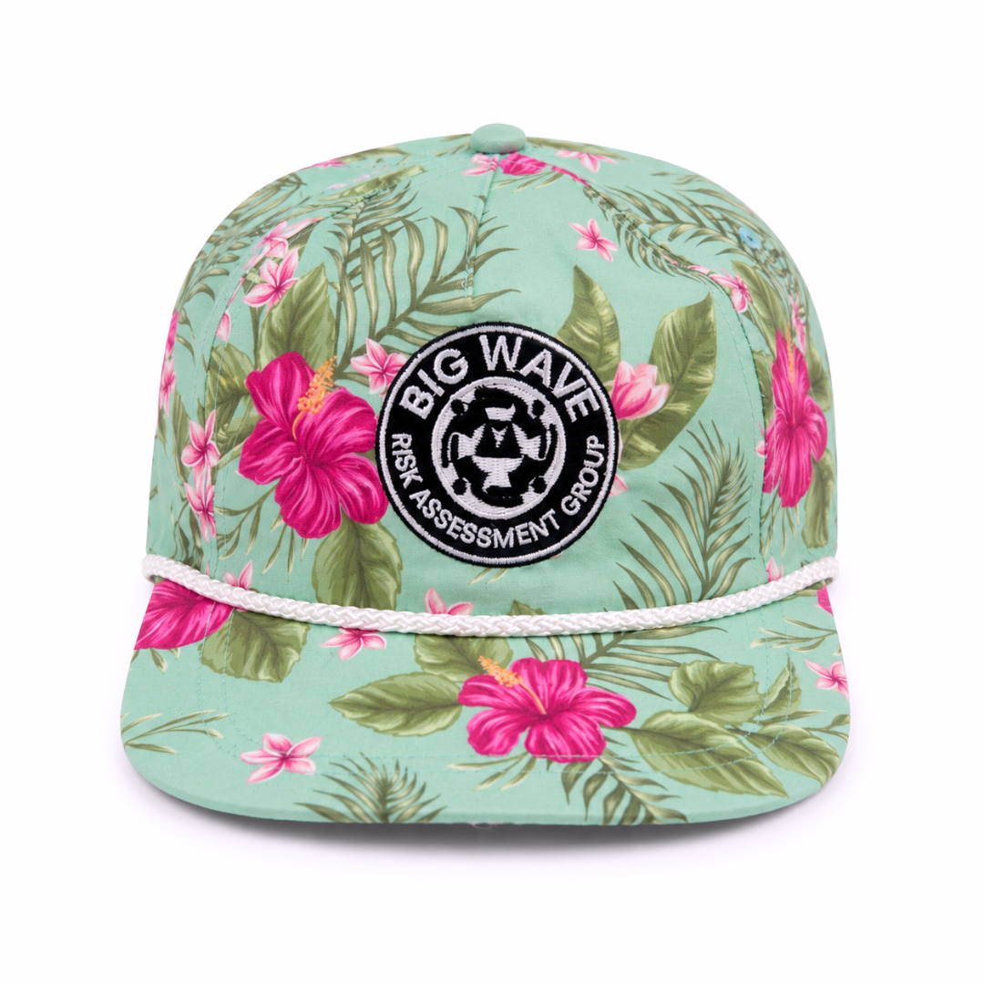 BWRAG Embroidered 5-Panel Aloha Hat