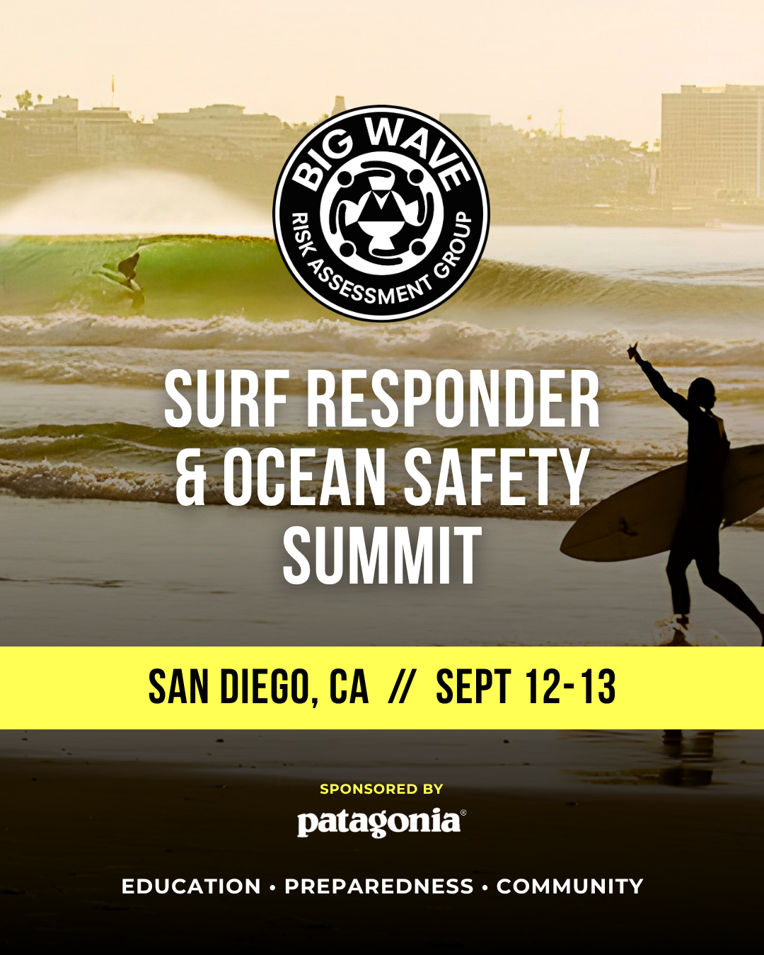 2026 San Diego, CA Surf Responder & Ocean Safety Summit (Sep 12-13)