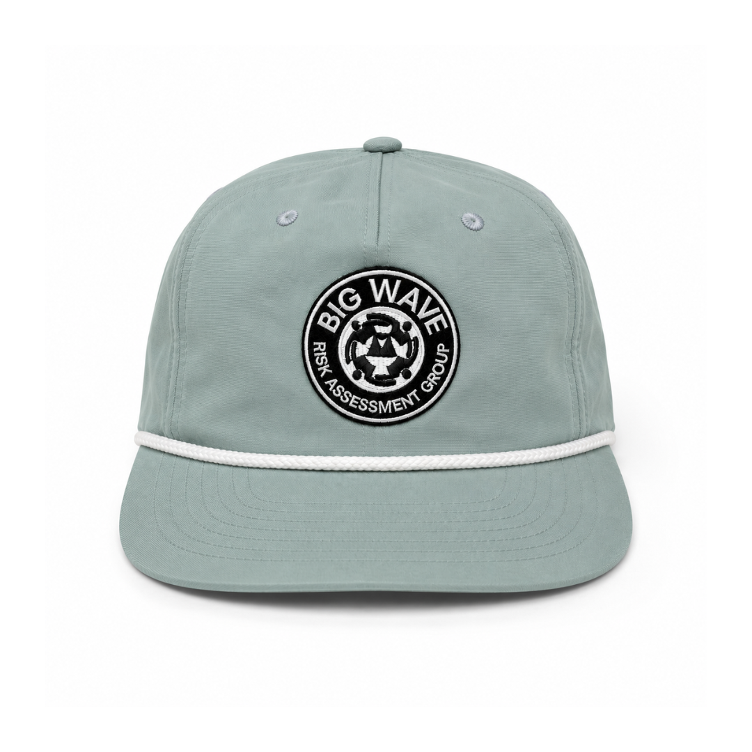 BWRAG Logo Rope Snapback UPF 50+ (SEAFOAM)