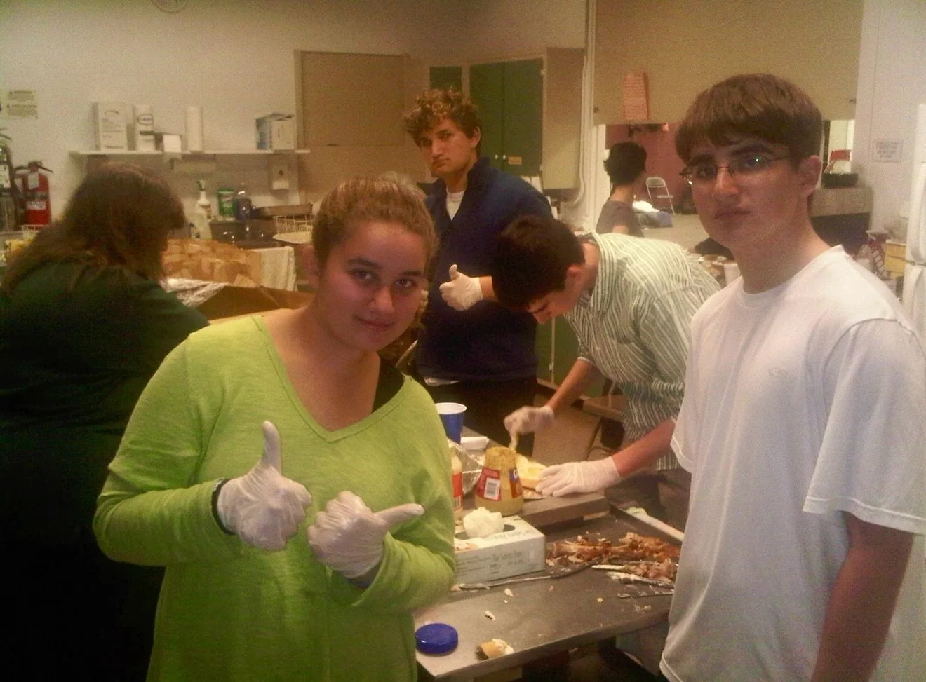 Fifteen years ago, volunteering at our local church on Thanksgiving Day. We&rsquo;re grateful for Noah, we miss him every day, and we&rsquo;re thankful to our friends and family for continuing to support us and honor him. Wishing you all a meaningful