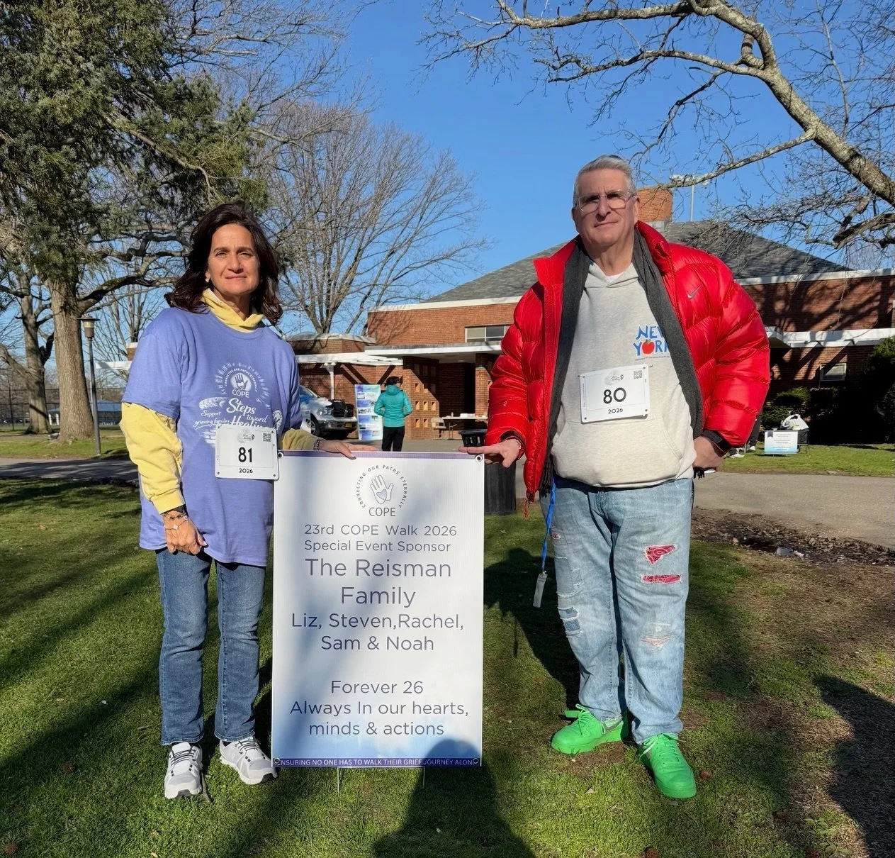 Participated in the annual Cope Walk in memory of Noah and in support of @cope.foundation , a nonprofit grief and healing organization helping parents and families living with the loss of a child. They have been a tremendous support to our family. Yo