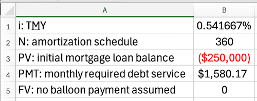 Image of Excel spreadsheet.